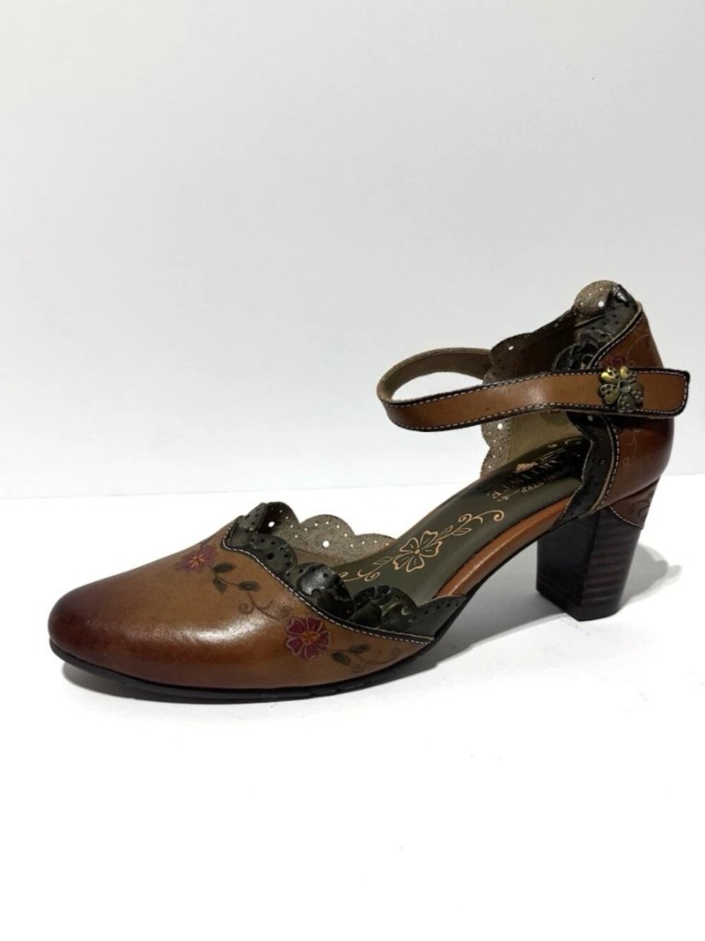 L’Artiste By Spring Step Womens Aurelia Mary Jane Heels Size EU39 M US8.5